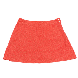 Nike Golf Women’s Orange Pleated Tennis Skirt Skort - Size Medium (10)
